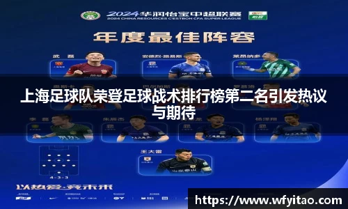 上海足球队荣登足球战术排行榜第二名引发热议与期待